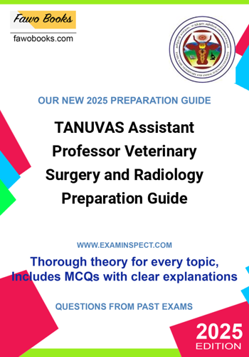 Additional image of TANUVAS Assistant Professor Veterinary Surgery and Radiology Preparation Guide