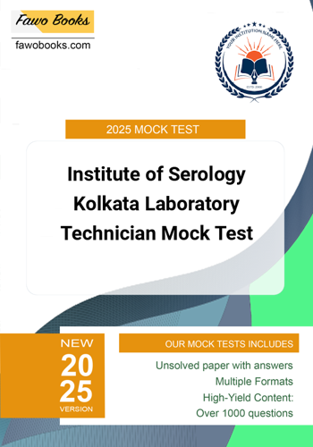 Additional image of Institute of Serology Kolkata Laboratory Technician Mock Test