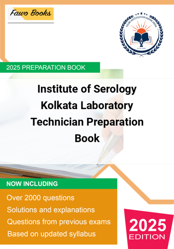 Additional image of Institute of Serology Kolkata Laboratory Technician Preparation Book