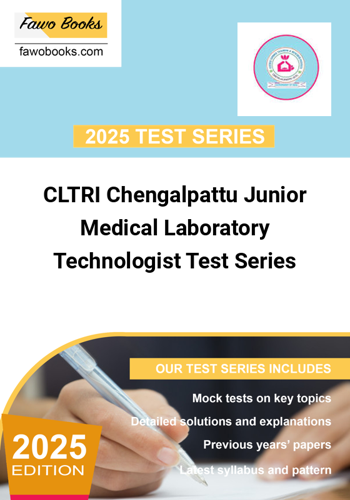 Additional image of CLTRI Chengalpattu Junior Medical Laboratory Technologist Test Series
