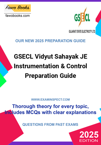 Additional image of GSECL Vidyut Sahayak JE Instrumentation & Control Preparation Guide