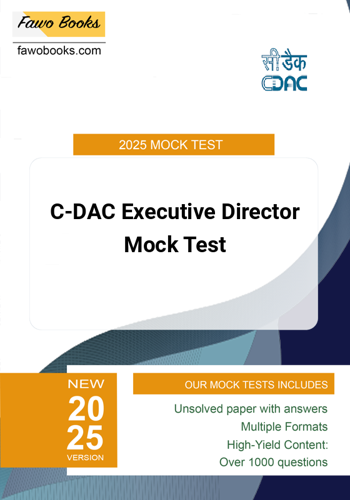 Additional image of CDAC Executive Director Mock Test