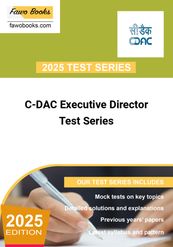 Additional image of CDAC Executive Director Test Series