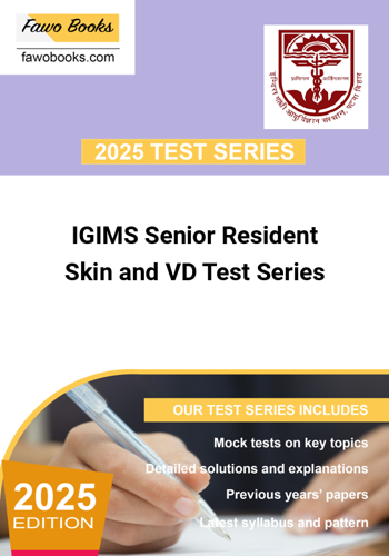 Additional image of IGIMS Senior Resident Skin and VD Test Series