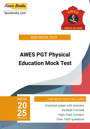 Additional image of AWES PGT Physical Education Mock Test