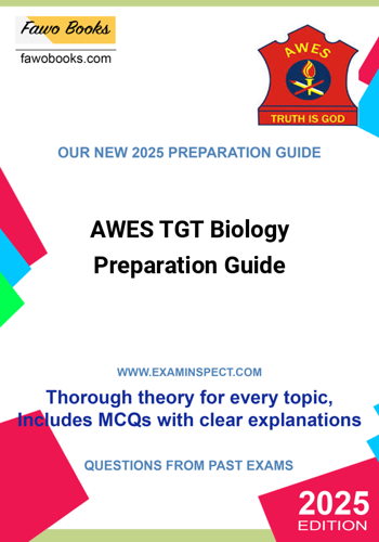 Additional image of AWES TGT Biology Preparation Guide