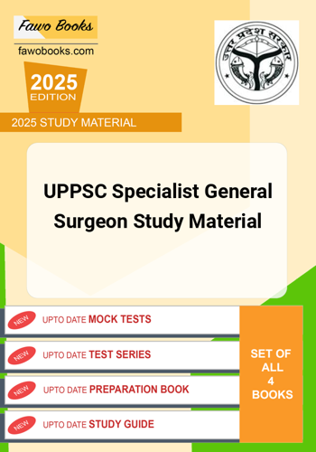 Additional image of UPPSC Specialist General Surgeon Study Material