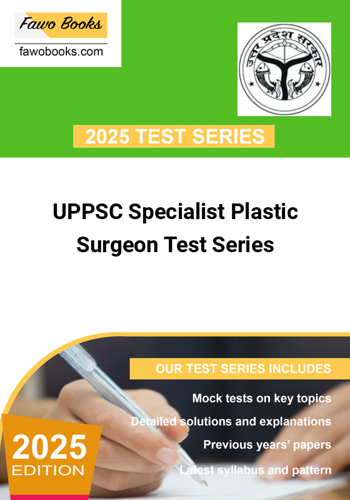 Additional image of UPPSC Specialist Plastic Surgeon Test Series