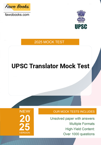 Additional image of UPSC Translator Mock Test