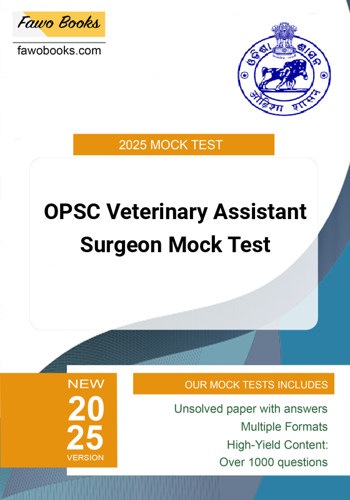 Additional image of OPSC Veterinary Assistant Surgeon Mock Test