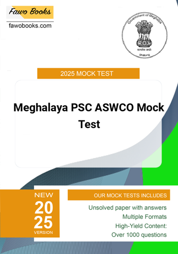 Additional image of Meghalaya PSC ASWCO Mock Test