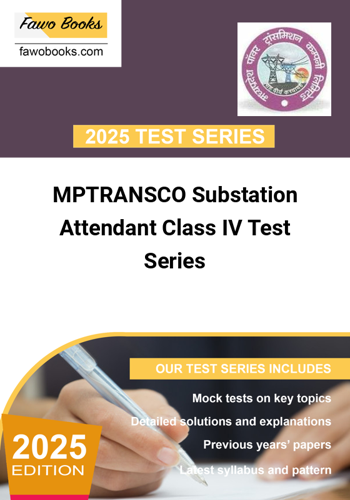 Additional image of MPTRANSCO Substation Attendant Class IV Test Series