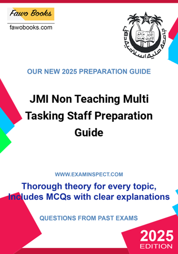 Additional image of JMI Non Teaching Multi Tasking Staff Preparation Guide