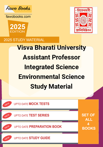 Additional image of Visva Bharati University Assistant Professor Integrated Science Environmental Science Study Material