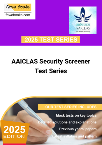 Additional image of AAICLAS Security Screener Test Series