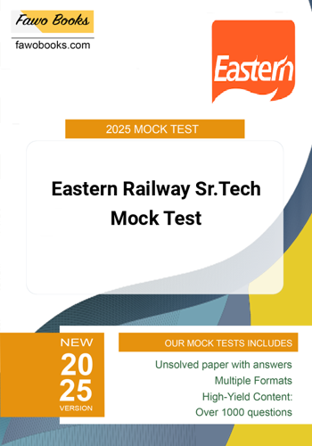 Additional image of Eastern Railway SrTech Mock Test