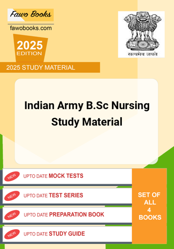 Additional image of Indian Army BSc Nursing Study Material