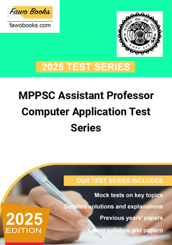 Additional image of MPPSC Assistant Professor Computer Application Test Series