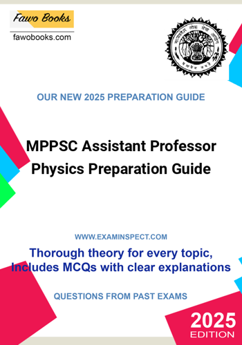 Additional image of MPPSC Assistant Professor Physics Preparation Guide