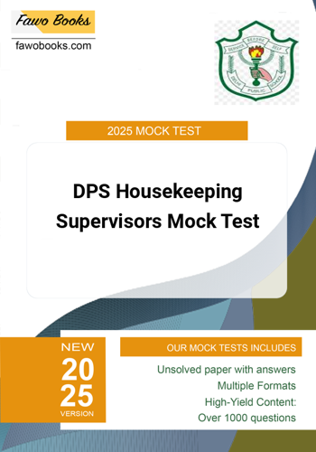 Additional image of DPS Housekeeping Supervisors Mock Test
