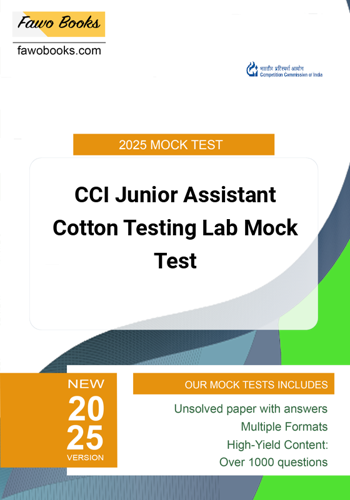 Additional image of CCI Junior Assistant Cotton Testing Lab Mock Test