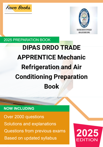 Additional image of DIPAS DRDO TRADE APPRENTICE Mechanic Refrigeration and Air Conditioning Preparation Book
