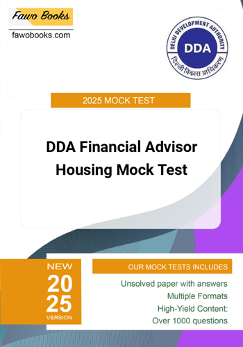 Additional image of DDA Financial Advisor Housing Mock Test