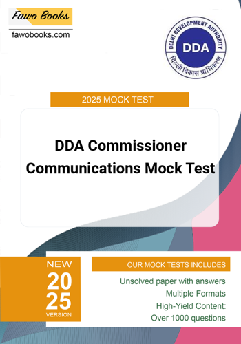 Additional image of DDA Commissioner Communications Mock Test