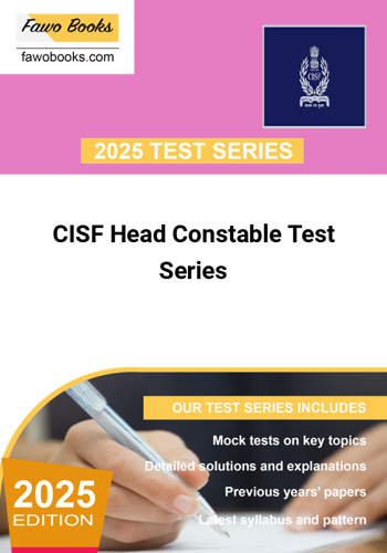 Additional image of CISF Head Constable Test Series