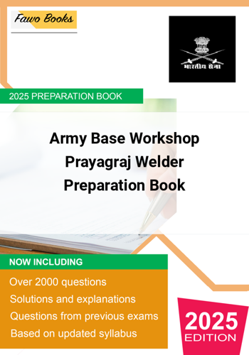 Additional image of Army Base Workshop Prayagraj Welder Preparation Book