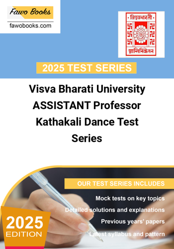 Additional image of Visva Bharati University ASSISTANT Professor Kathakali Dance Test Series