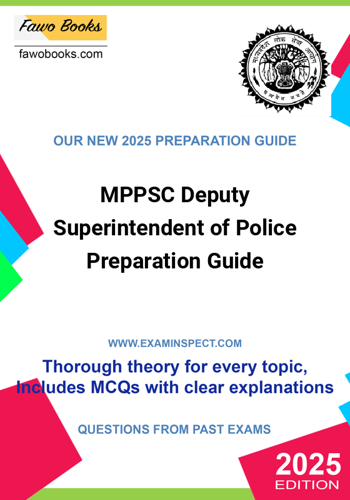Additional image of MPPSC Deputy Superintendent of Police Preparation Guide