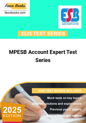 Additional image of MPESB Account Expert Test Series