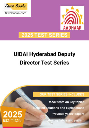 Additional image of UIDAI Hyderabad Deputy Director Test Series