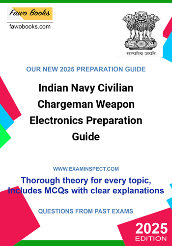 Additional image of Indian Navy Civilian Chargeman Weapon Electronics Preparation Guide