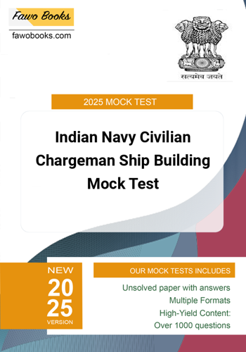 Additional image of Indian Navy Civilian Chargeman Ship Building Mock Test