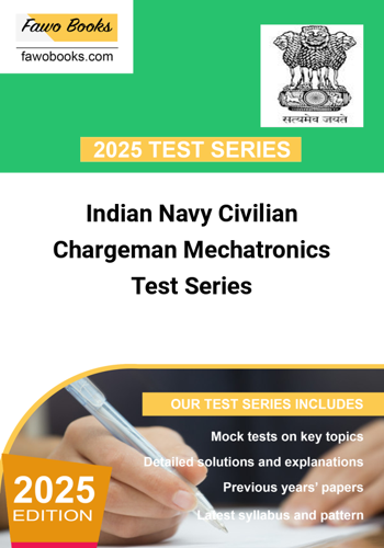 Additional image of Indian Navy Civilian Chargeman Mechatronics Test Series