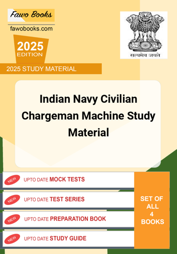 Additional image of Indian Navy Civilian Chargeman Machine Study Material