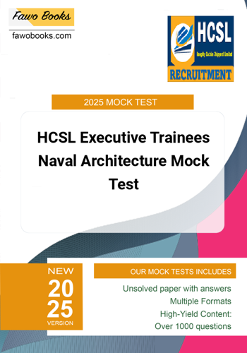 Additional image of HCSL Executive Trainees Naval Architecture Mock Test