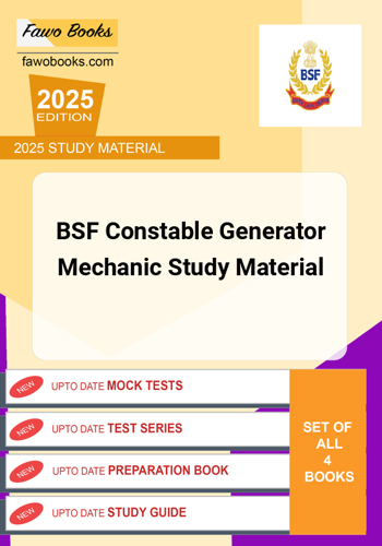 Additional image of BSF Constable Generator Mechanic Study Material