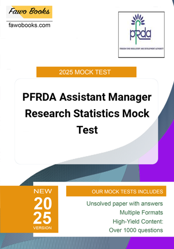 Additional image of PFRDA Assistant Manager Research Statistics Mock Test