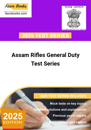 Additional image of Assam Rifles General Duty Test Series