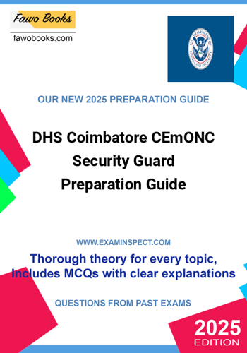 Additional image of DHS Coimbatore CEmONC Security Guard Preparation Guide