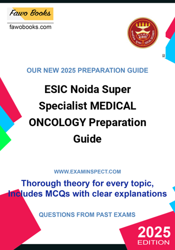 Additional image of ESIC Noida Super Specialist MEDICAL ONCOLOGY Preparation Guide