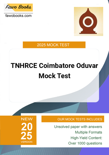 Additional image of TNHRCE Coimbatore Oduvar Mock Test