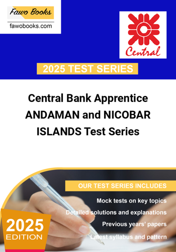 Additional image of Central Bank Apprentice ANDAMAN and NICOBAR ISLANDS Test Series