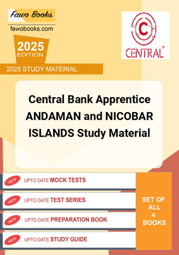 Additional image of Central Bank Apprentice ANDAMAN and NICOBAR ISLANDS Study Material