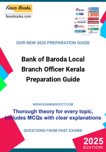 Additional image of Bank of Baroda Local Branch Officer Kerala Preparation Guide