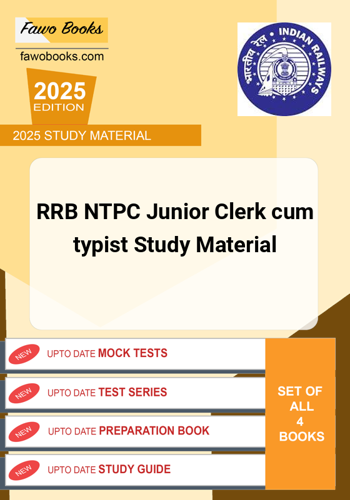 Additional image of RRB NTPC Junior Clerk cum typist Study Material