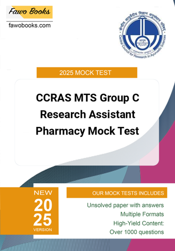 Additional image of CCRAS MTS Group C Research Assistant Pharmacy Mock Test